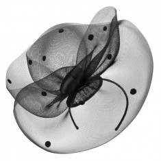 Palarie Betmar Josephina Fascinator Negru - Cod 3547027949 foto