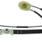 Macara geam Bmw Seria 5 (E39), 1999-2004, usa spate, Stanga, Combi, SEDAN, fara motoras