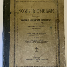 Noul Idiomelar - carte religioasa veche - 1933