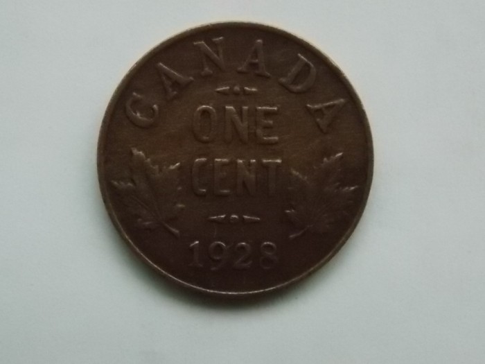 ONE CENT 1928 CANADA