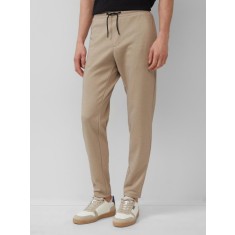 s.Oliver Pantaloni The Jogger barbati, Phoenix, cu talie medie si croiala Regular Fit, Maro deschis, M
