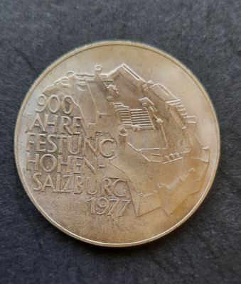 100 Schilling &amp;quot;Festung Hohensalzburg&amp;quot; 1977, Austria - A 3430 foto