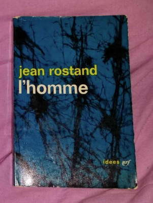 L&amp;#039;homme / Jean Rostand foto