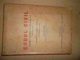 CODUL CIVIL - 1 Decemvrie 1865 - Ovidiu Sachelarie - 1947