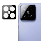 Folie de protectie Camera Spate Techsuit pentru Xiaomi 15, Sticla Securizata, Neagra