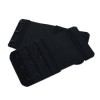 Extensie elastica pentru sutien 3x3 prinderi, 10x4 cm - Negru, metal, Dactylion