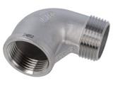Cot 90&deg; filet G 1 G316 GEBO 6092-100, &icirc;mbinare tată-mamă, max 10,5 bar