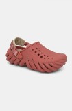 Crocs papuci X - (Echo) Clog femei, culoarea roz, 207937