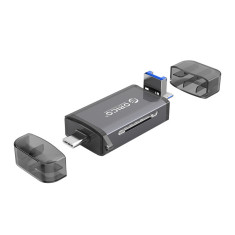 ORICO 6in1 Card reader USB 3.0 - cititor de carduri SD si micro SD cu USB-C