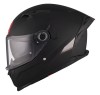Casca integrala pentru scuter - motocicleta MT Braker SV A1 negru lucios (ochelari soare integrati) XL (61/62cm)