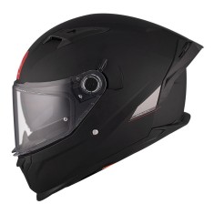 Casca integrala pentru scuter - motocicleta MT Braker SV A1 negru lucios (ochelari soare integrati) XL (61/62cm)