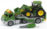 Cumpara ieftin Trailer cu tractor John Deere, Klein