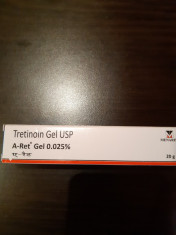 Retin A Tretinoin 0.025% 20 GR Gel.Pete Cicatrici Riduri foto