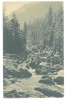 5790 - BALEA WATERFALL, Sibiu, mountain stream, Romania - old postcard, CENSOR - used - 1918, Circulata, Printata