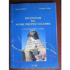 Dictionar de nume proprii celebre-Lavinia Giugula, Const. Dram