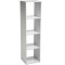 Biblioteca 5Five Mix n&amp;apos;Modul cu 4 compartimente, 35x32x134 cm, alb Household NewTrend
