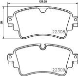 BREMBO P 85 154 PRIME LINE set placute frana,frana disc