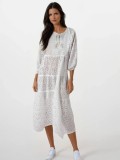Rochie traditionala dama R25 alb crystal , marimea 2XL