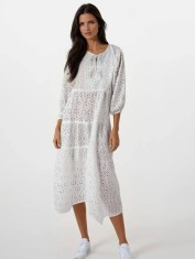 Rochie traditionala dama R25 alb crystal , marimea XL