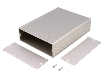 Carcasă aluminiu gri TUF 120x160x42mm foto