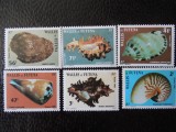 Wallis si Futuna-Fauna marina,melci-serie completa-nestampilate MNH, Nestampilat