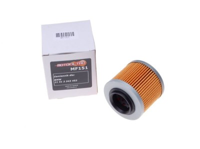 Filtru Ulei MF151 (HF151) Motofiltro Aprilia, Bmw, Ktm, Bombardier Cod Produs: MX_NEW MF151 foto