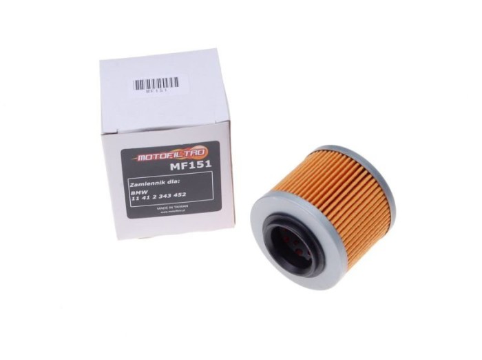 Filtru Ulei MF151 (HF151) Motofiltro Aprilia, Bmw, Ktm, Bombardier Cod Produs: MX_NEW MF151