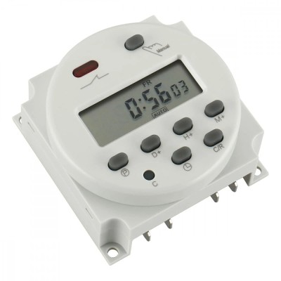 RELEU programator temporizare TIMP digital 12V TEMPORIZATOR electronic display foto