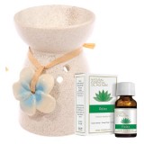 SET AROMATERAPIE LAMPĂ ARDERE + ULEI ESENȚIAL PREMIUM 100 % PUR &ndash; FIORE D&rsquo;ORIENTE &ndash; &ldquo;RELAX&rdquo;