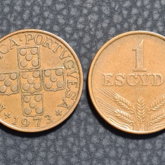 Portugalia 1 escudo 1973