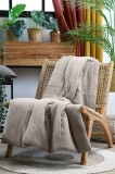 Cumpara ieftin Patura Coline 125x150cm, Culoare Natural, 100% Bumbac