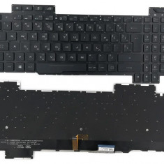 Tastatura Laptop Gaming, Asus, ROG Strix GL703GS, GL703GM, iluminata, RGB, layout UK