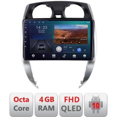 Navigatie Nisan Note 2012-2019 Android radio gps internet quad core 4+64 carplay android auto KIT-note-2012+EDT-E310v3 CarStore Technology foto