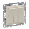 Intrerupator triplu Legrand Suno ivoar 721203