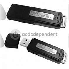 reportofon ascuns inregistrare voce stick USB drive 4GB foto