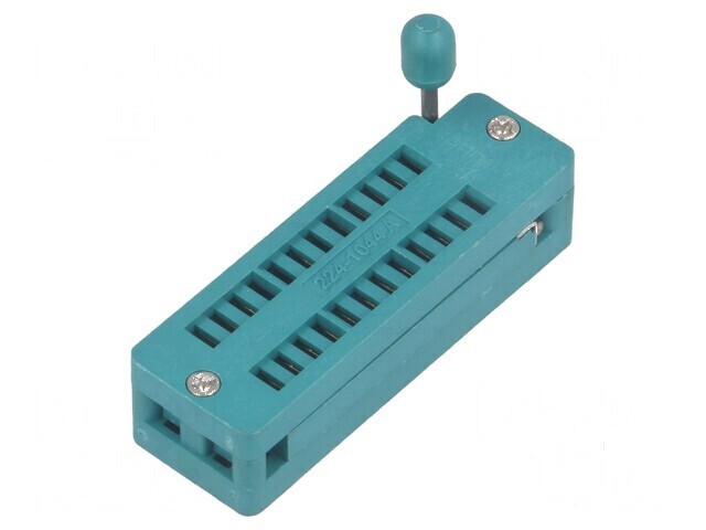 Soclu ZIF DIP24 THT demontabil 7,62mm pentru circuite integrate