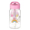 Sticlă de Apă, Model Pop Up, Capacitate 440ml, Multicolor, M&acirc;ner Inelar, Fără BPA, Oem