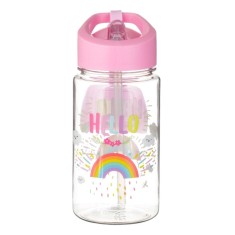 Sticlă de Apă, Model Pop Up, Capacitate 440ml, Multicolor, M&acirc;ner Inelar, Fără BPA