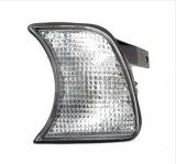 Lampa semnalizare fata Bmw Seria 5 (E34) 12.1987-06.1996, Dreapta, omologare ECE, alba, fara suport becuri, TYC, 63131384034, 63131387822