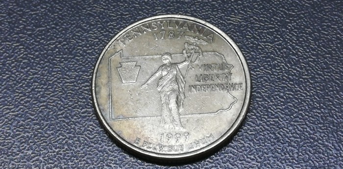 SUA Quarter Pennsylvania 1999