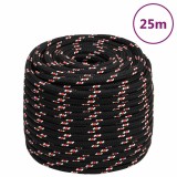 Cumpara ieftin Franghie de barca, negru, 18 mm, 25 m, polipropilena