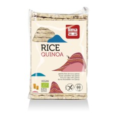 Rondele de orez expandat cu quinoa eco 130g Lima