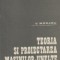Teoria si proiectarea masinilor-unelte