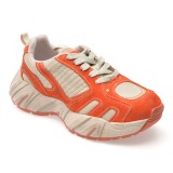 Pantofi sport GRYXX portocalii, 6002, din material textil