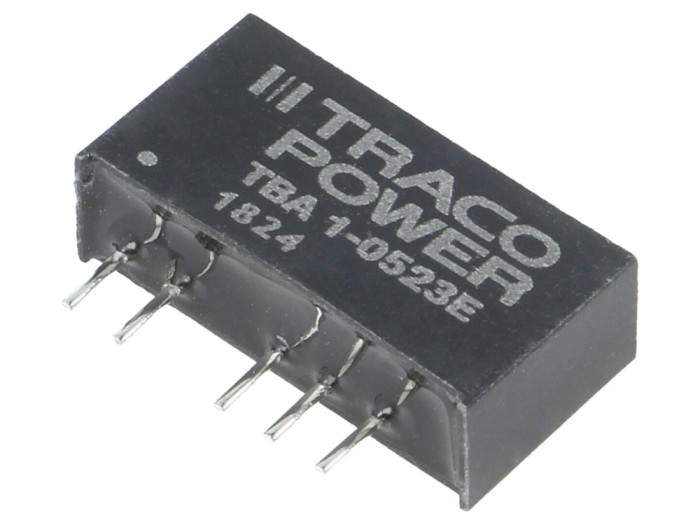 Convertor DC/DC 1W 5V la &plusmn;15V