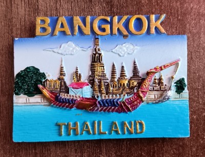 D5 - Magnet frigider - tematica turism - Thailanda 8 foto