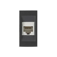 Moda Voice, priza UTP CAT6e 1M, antracit mat, Elbi