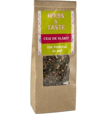 Ceai de Plante Medicinale de Slabit 90 grame Herbs&amp;amp;Taste foto