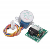 Stepper motor pas cu pas 5V / 28BYJ - 48 + ULN2003 Arduino (s.7390E)