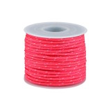 Snur paracord Crisalida, diametru 2.5 mm, lungime 25 m, Roz neon